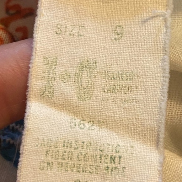 Vintage I & C Isaacson-Carrico of el campo candy pattern 2 pc pajama set. S - Picture 16 of 16